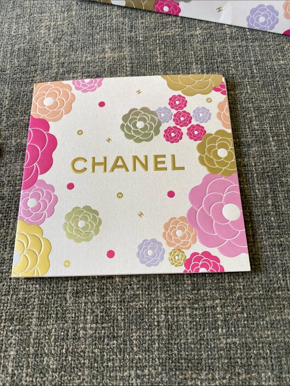 Chanel Limited Edition Camellia Gift Bag